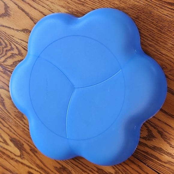 Tupperware Dining Tupperware Lid For Chip Bowl With Compartments Poshmark